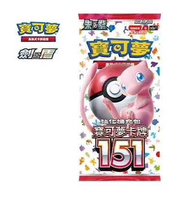 Pokemon TCG Chinese Version sv2a Booster Pack "151" Box